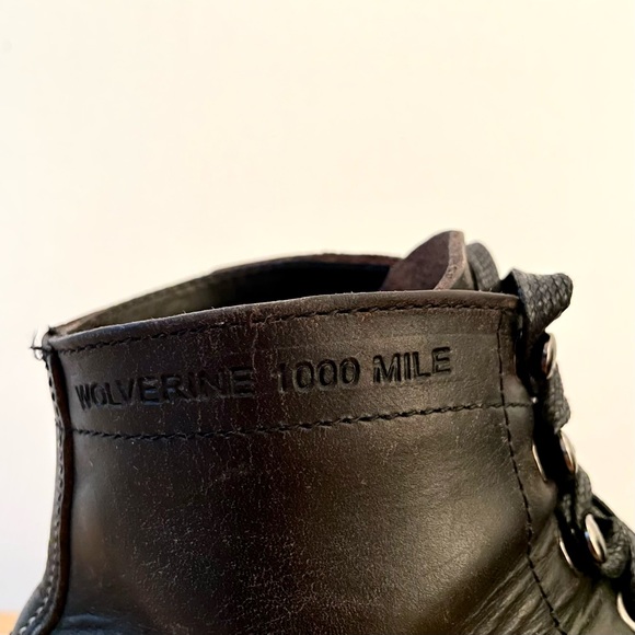 Wolverine 1000 Mile Boots (8.5 US Fit) - Picture 6 of 12